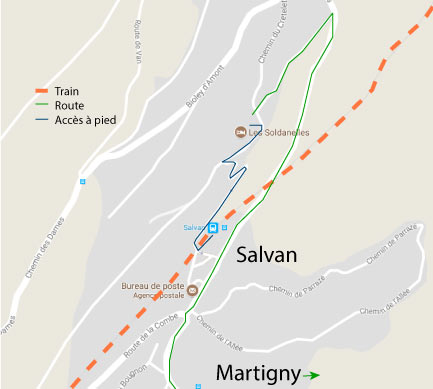 plan d'accès